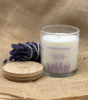 Lavender Candle