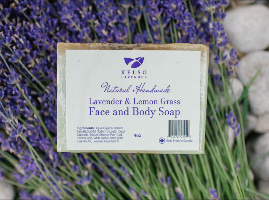 Lavender & Lemon Grass Face/Body Soap