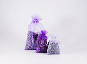 Kelso Lavender, Purple and Pink Lavender Sachets, Large (19g) Medium (6g) and Small (4.5g)