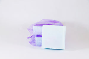 Kelso Lavender, Natural Handmade Lavender Shampoo Bar, Glycerin-Based, 4oz, Without Label